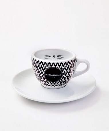 Taza y plato café solo diseño Special Edition