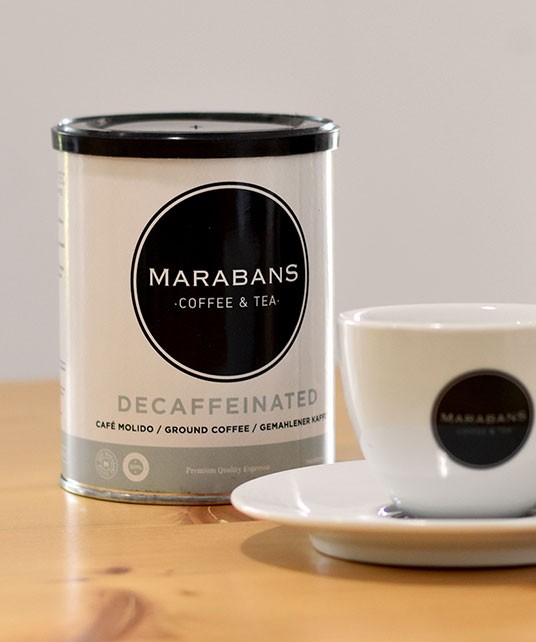 Decaffeinated Ground Coffee Marabans 250g