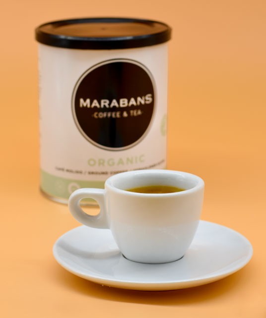 Café orgánico molido Marabans