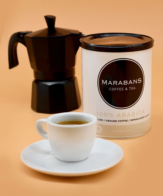 Marabans 100% ground arabica coffee