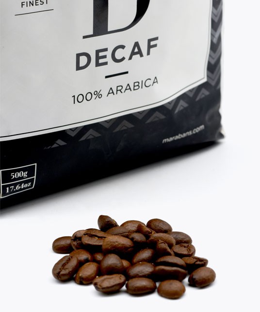 Decaffeinated Coffee Beans Marabans