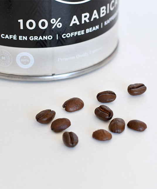 Café 100% arábica en grano Marabans - detalle