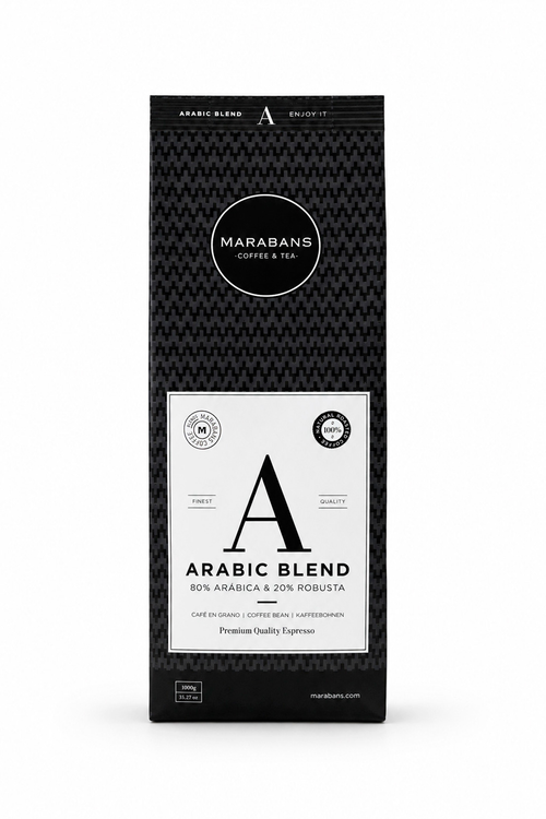 Café Blend de arábica en grano