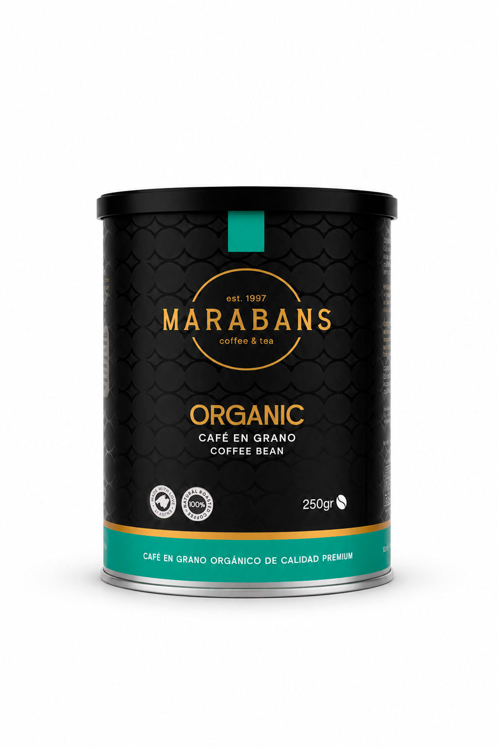 Café orgánico en grano