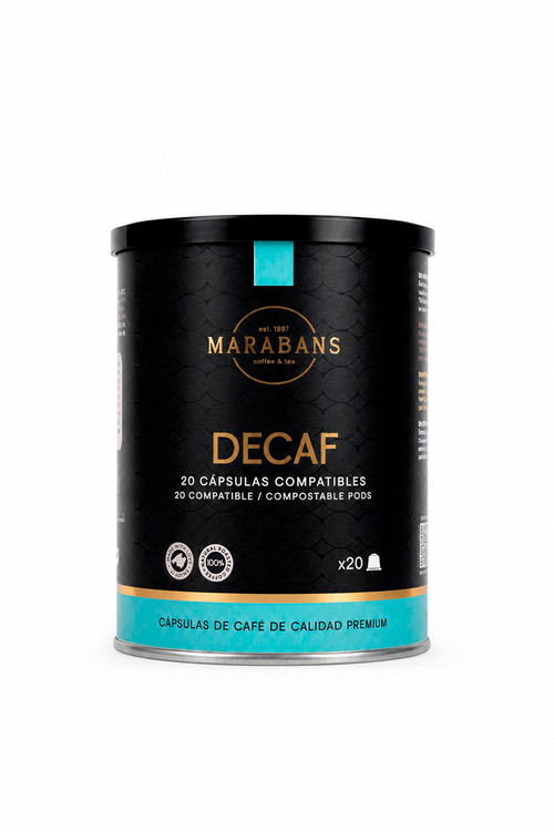 Café en cápsulas descafeinado