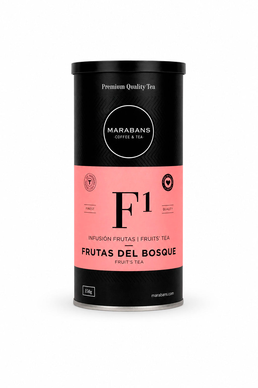 Infusión de frutas del bosque Marabans en hoja