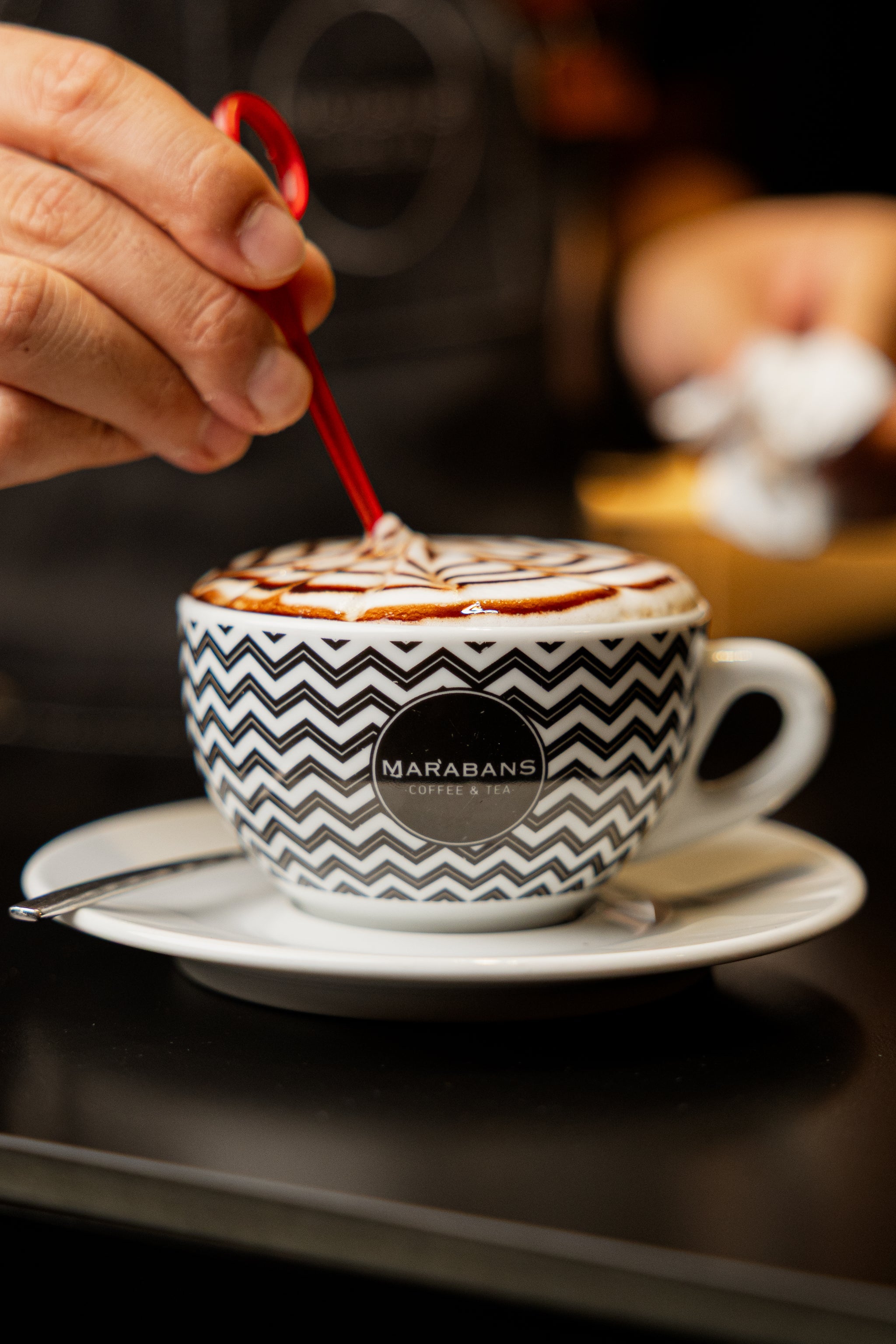 Preparación de café Marabans