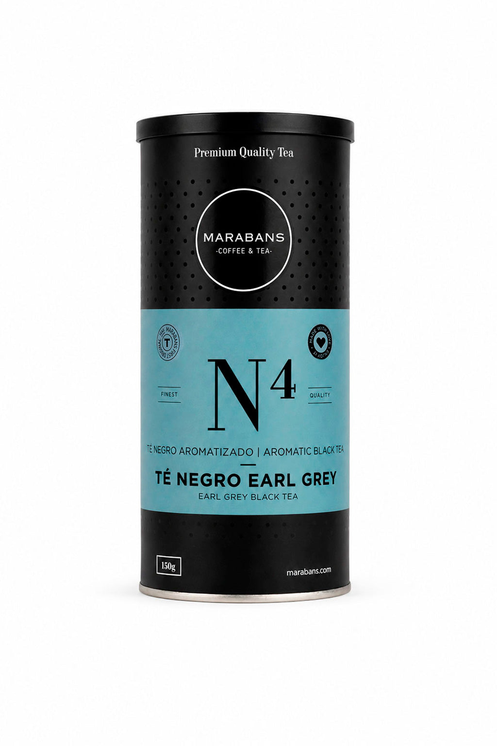 Té negro Earl Grey Marabans en hoja