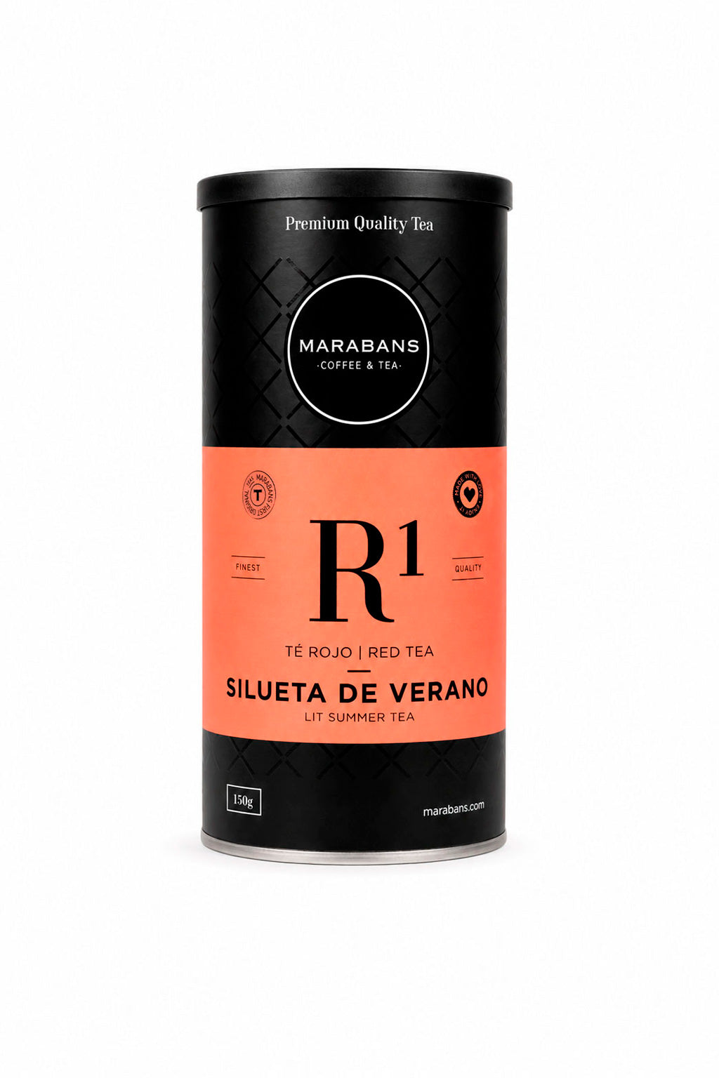 Té rojo Silueta de Verano Marabans en pirámides